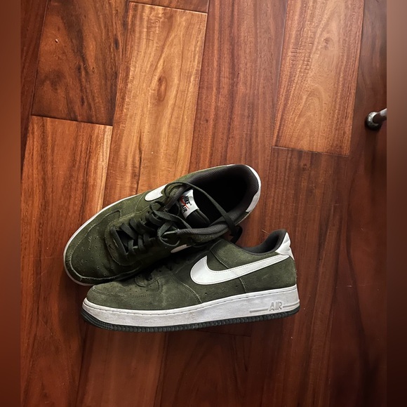 Green Suede Air Force One - Picture 2 of 7